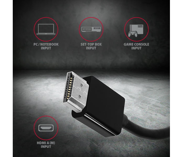 Axagon RVH-VGN, HDMI - VGA adapter, FullHD, 1920*1200 - 1353451 - zdjęcie 3